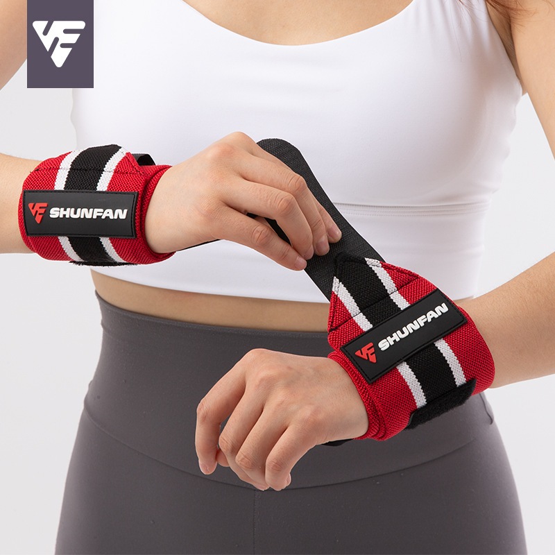 Sports wristband bandage winding adjustable compression anti-sprain wrist tendon sheath fitness protective gear strength weightlifting booster belt