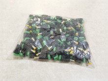 免焊12V电源接头 监控/LED灯DC公母头 拧螺丝DC5.5*2.5mm插头端子