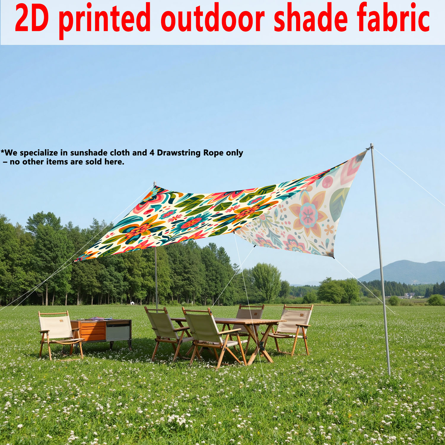 TEMU's popular Bohemian mandala flower sunshade, outdoor canopy, sunshade fabric, cross-border sunshade curtain