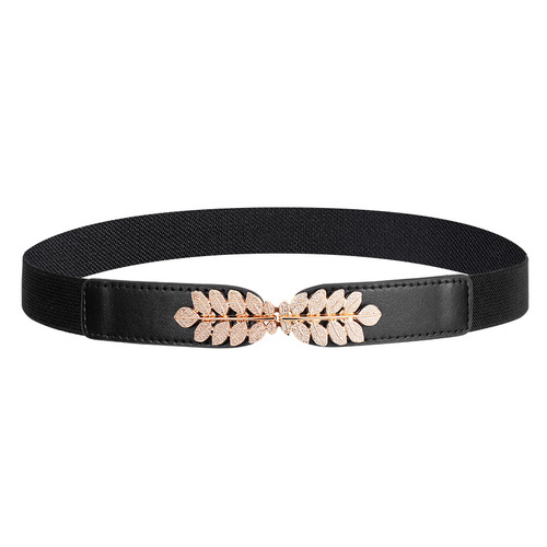 Belt for women to decorate dresses, slimming evening dress, elastic fine belt, pairs with sweaters, Korean style, narrow waist seal