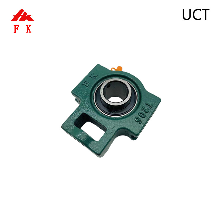 FK/泛科带滑块座顶丝锁UCT201 202 203外球面轴承 农机机械轴承