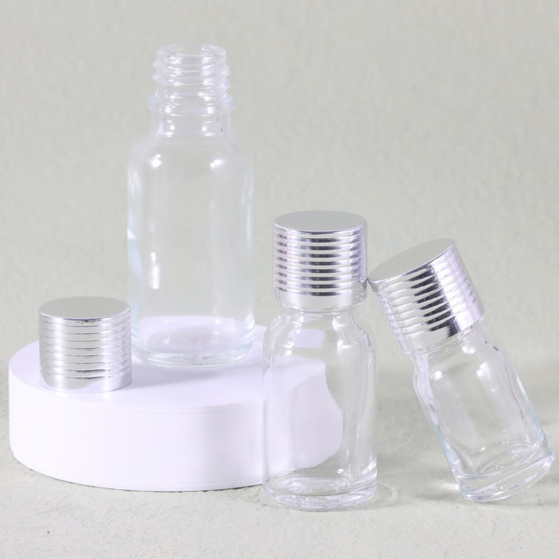 現物は5ml 10ml 15ml 20ml 30ml 50ml 100ml透明精油瓶ガラス瓶スポイト瓶を供給している|undefined