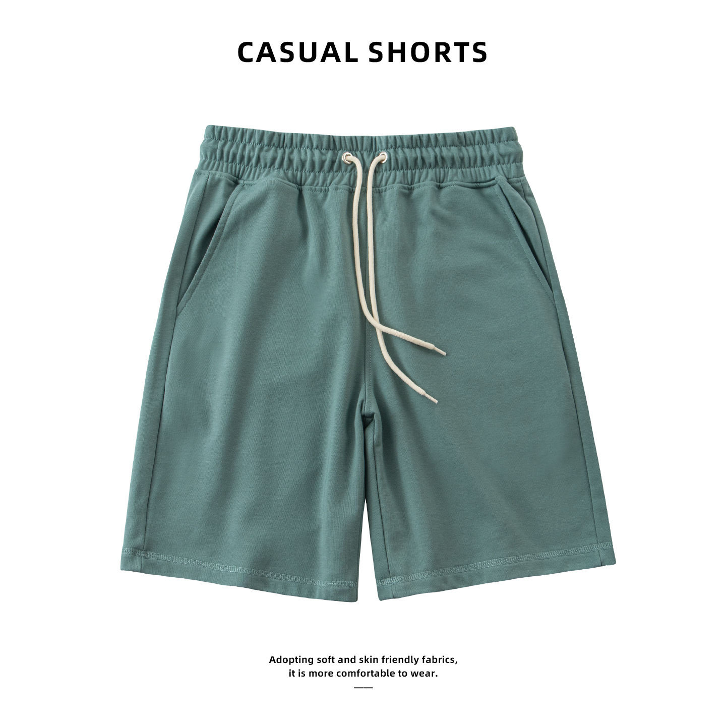 Pantalones cortos de algodón para hombres pantalones cortos para hombres y mujeres Pantalones deportivos casuales Pantalones rectos de moda versátiles pantalones calientes al por mayor