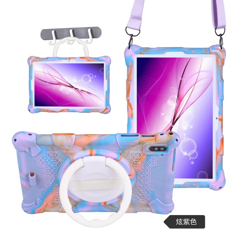 For Huawei matepad Se11 2024 Tablet PC with bracket 360 rotating silicone sleeve