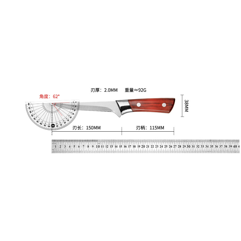Cuchillo de corte de hueso para matar cerdos, cuchillo de corte de piel para carnicer de ovejas, cuchillo de corte de piel, cuchillo de corte de frutas, cuchillo de corte de carne