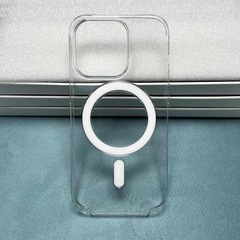iPhone17pro公式透明三層磁気アニメーション携帯電話ケース15ケース在庫あり16黄変なし