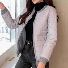 韩版2024新款冬季小款修身棉衣女短款加厚小棉袄显瘦短装棉服外套