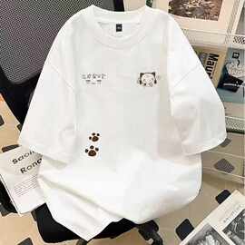 女童森系超好看漂亮纯棉短袖T恤夏季中大儿童女孩可爱上衣打底衫