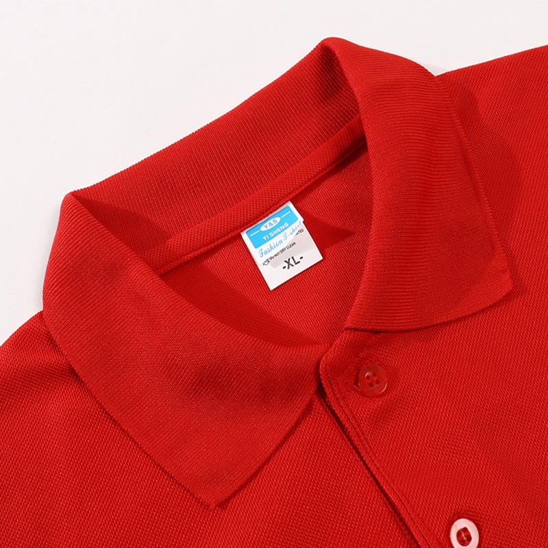Nueva camisa de polo de solapa logotipo personalizado publicidad camisa cultural Camiseta de manga corta grupo personalizado ropa overoles impresión image 4