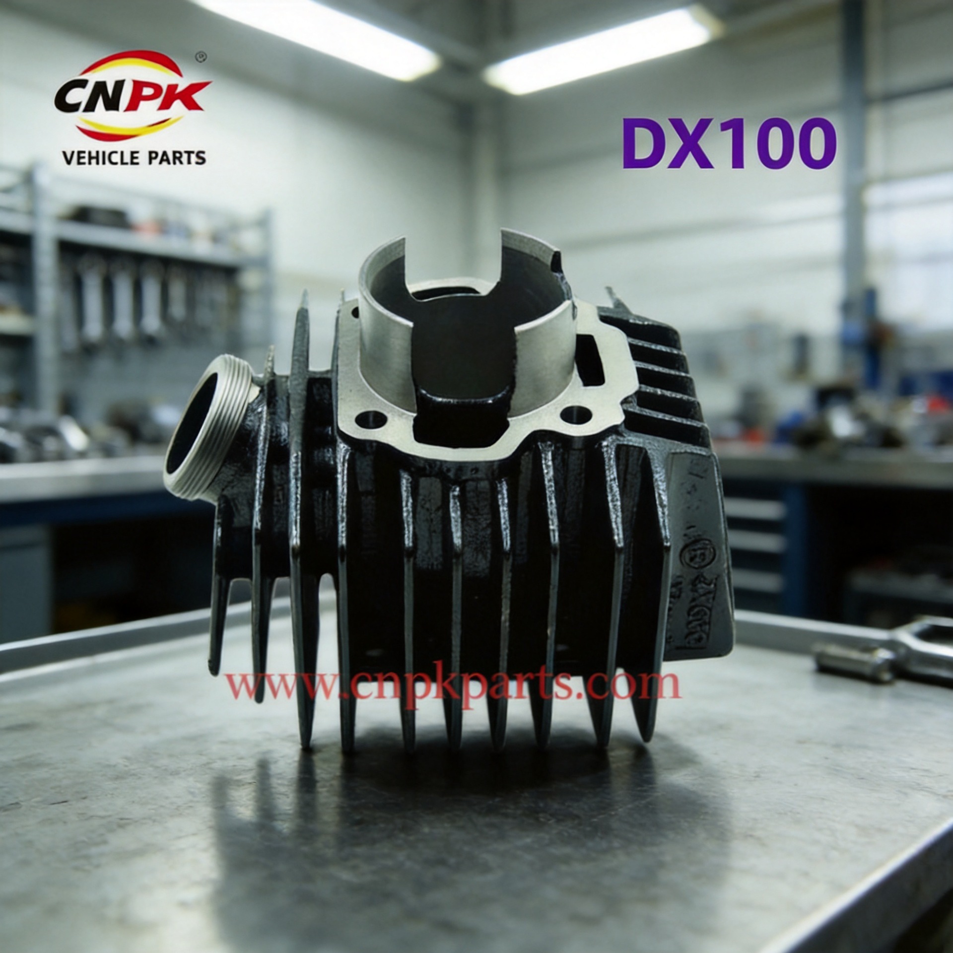 DX100 two-stroke motorcycle cylinder, 52mm bore engine cylinder, price available upon request from customer service