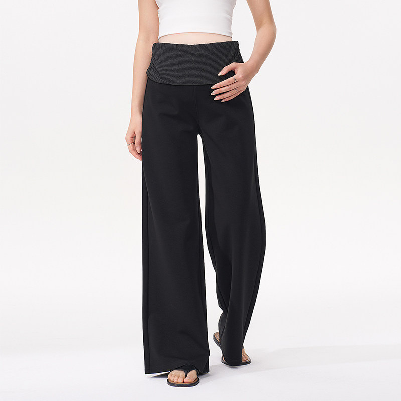 Maternity Pants for Spring and Summer 2026, New Style for Petite Women, Non-Tight on the Belly during Pregnancy, Plus-Size Wide-Leg Casual Long Pants for Spring Maternity Pants for Spring and Summer 2026, New Style for Petite Women, Non-Tight on the Belly during Pregnancy, Plus-Size Wide-Leg Casual Long Pants for Spring