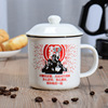 Coffee milk tea, old-fashioned ceramics, commemorative cup, Birthday gift