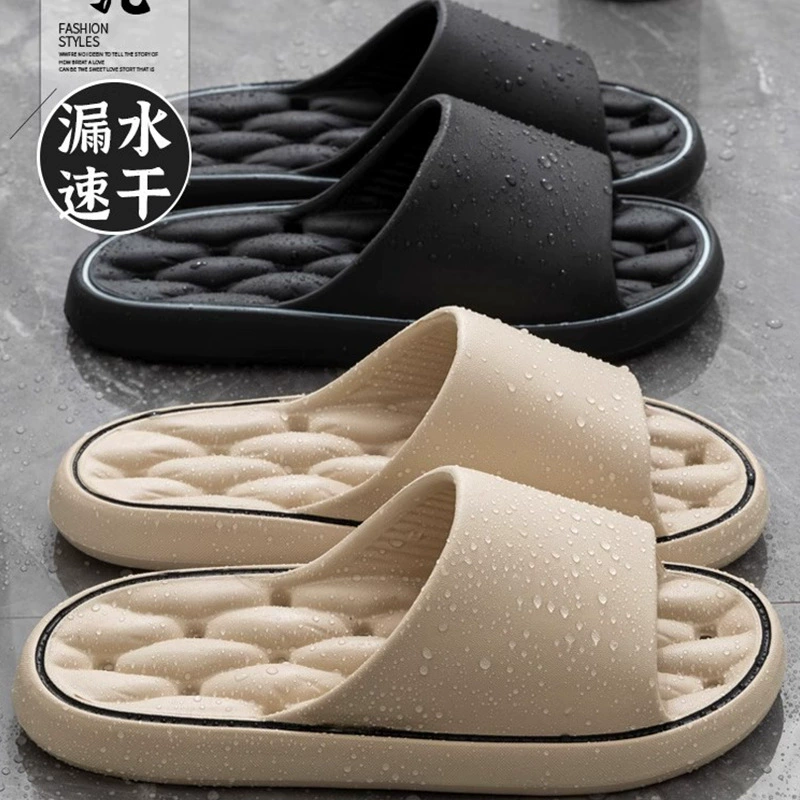 Тапочки Jingchen Shoes для ванной комнаты, нескользящие, для дома, для мужчин и женщин, лето 2025, оптом