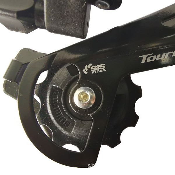 Productos genuinos TY200 dial trasero de 6 velocidades de 7 velocidades de 18 velocidades de 21 velocidades de bicicleta de montaña GS desviador trasero dial de ojos