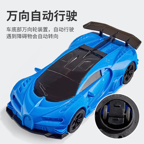 Children's toy universal car 4D lighting glowing toy car electric music night market stall supply race car model