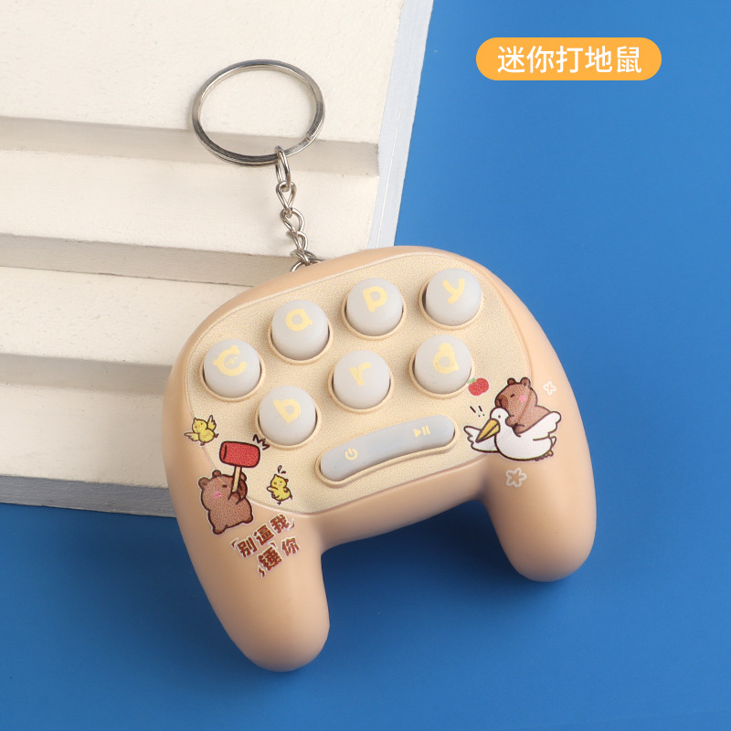 Handle gopher-hammer + keychain