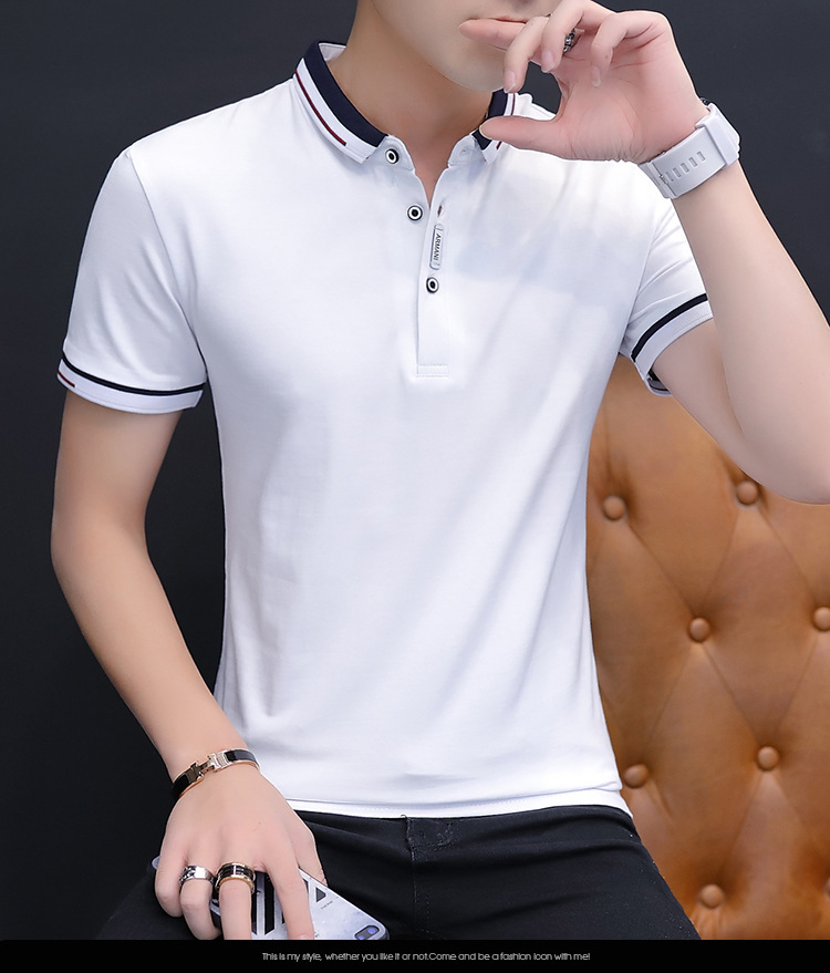 Polo homme en coton - Ref 3442816 Image 56