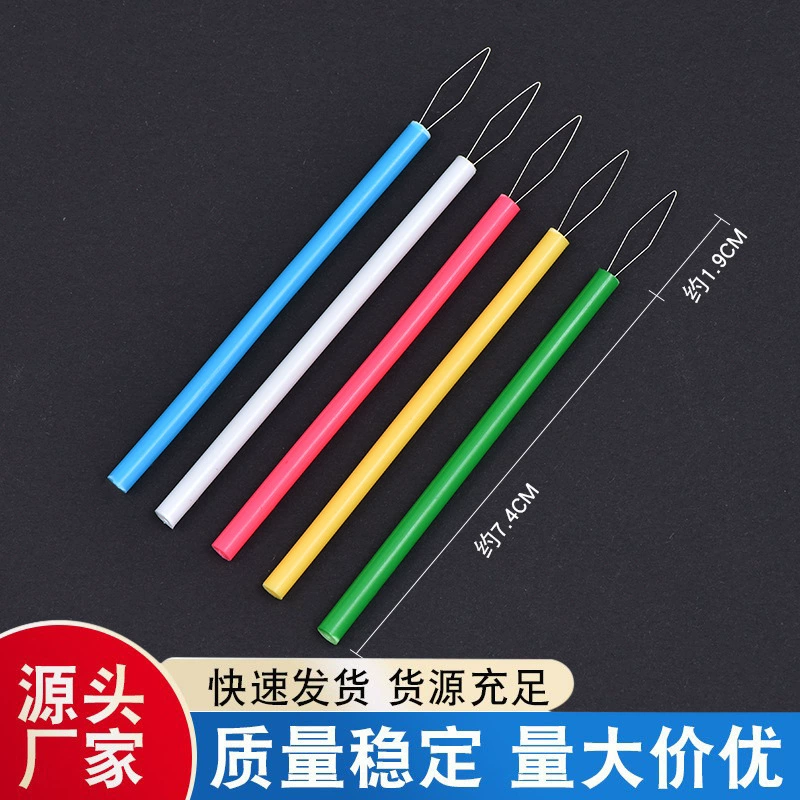 Цилиндрический цветной швейный нитевдеватель, аксессуары для шитья своими руками, устройство для протягивания нити, устройство для бисероплетения, нитевдеватель для пожилых людей