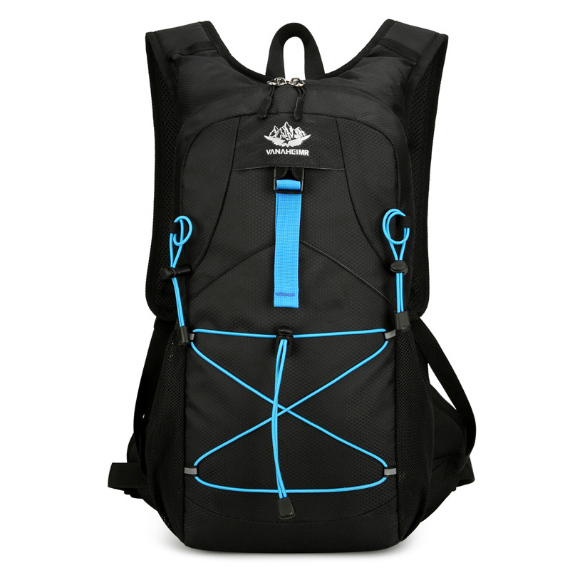 Negro con azul