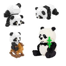 13605������è������èľ����è�ϼ�����ƴװ���DIY panda block