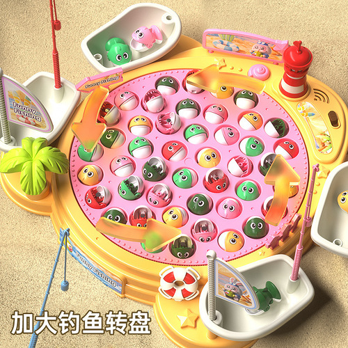 Baby Electric Magnetic Fishing Toy for Children 1-2 Years Old, 3 Educational for Kids, 2.5 Weeks, 3 for Boys, 6 for Girls, Early Childhood Education