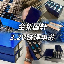 全新A品3.2V国轩磷酸铁锂大单体电芯外卖电动车60V储能动力锂电池