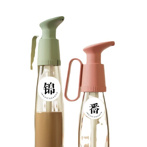 Press-type oyster sauce squeezing artifact household oil pot fuel nozzle seasoning bottle pump head seal press nozzle oil squeezer