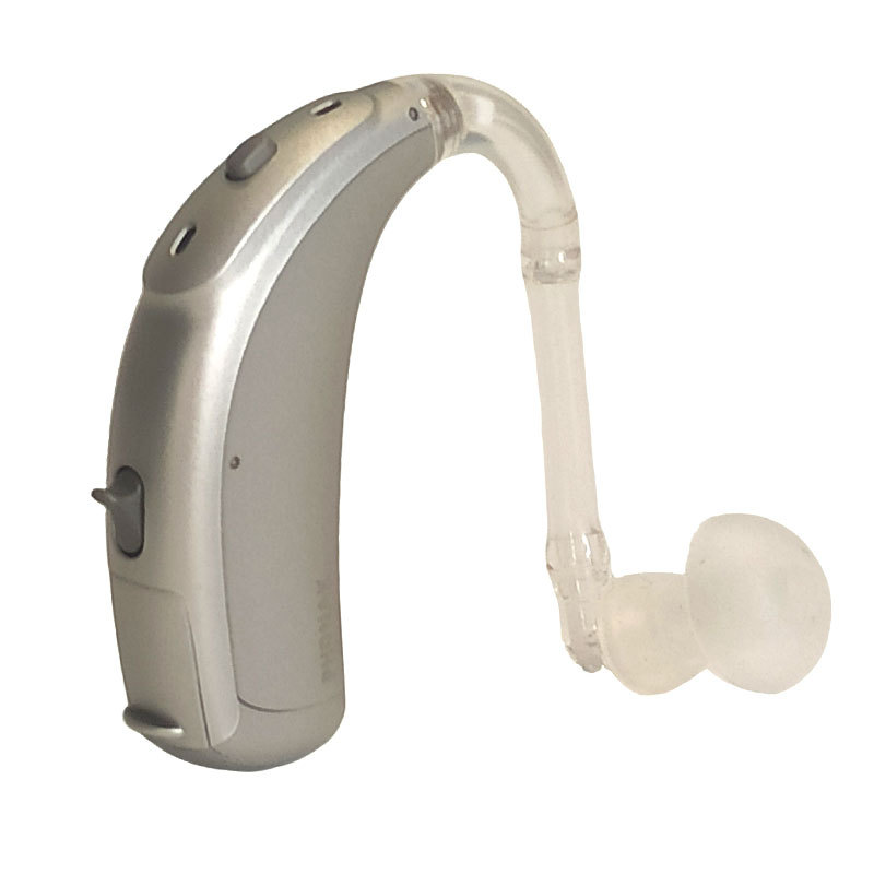 Suizo auriculares Peak Lift para personas mayores sordas, inalámbricas invisibles, baterías de reducción de ruido de alta potencia