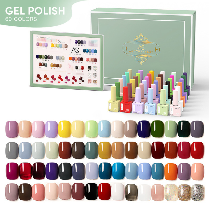 Net red nail polish 2022 new suit summer 60 popular color a bottle of color Small set for nail salon Net red nail polish 2022 new suit summer 60 popular color a bottle of color Small set for nail salon