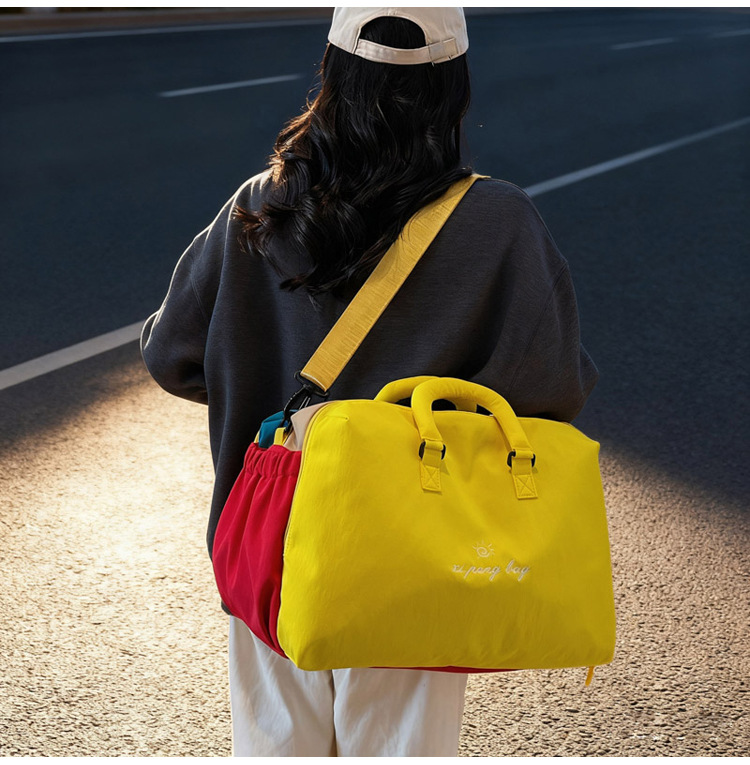 Fitness-Yoga-Reisetasche mit Nass-Trocken-Trennung und Schuhfach