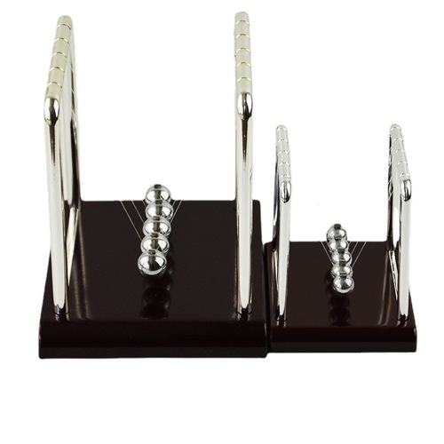 Wholesale square swing ball with red bottom, Newton's cradle balance ball, billiard ball, bumper ball, decorative ornament, stress relief toy