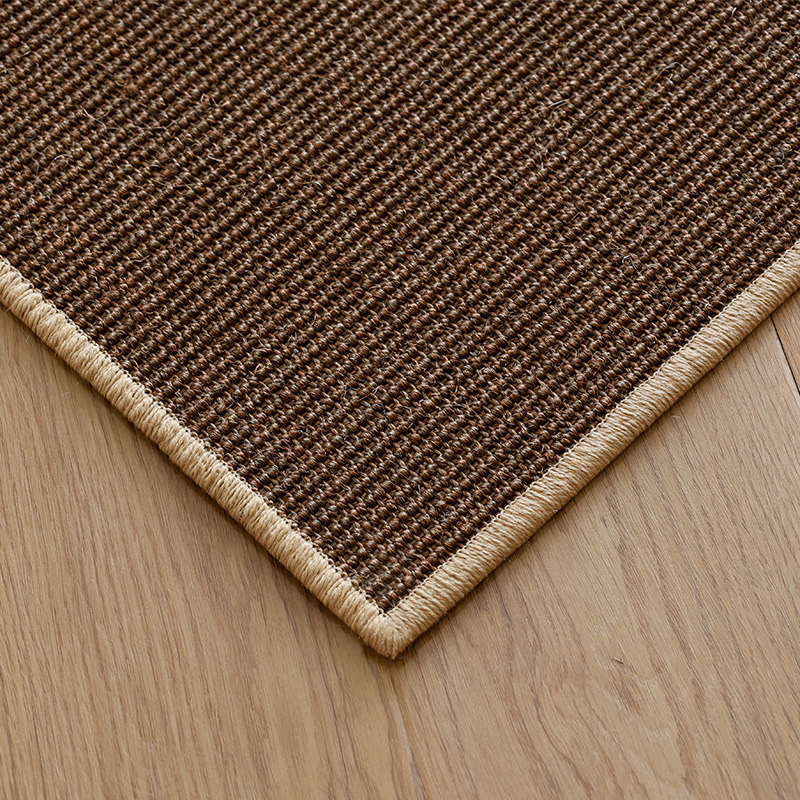 Sisal alfombra sala de estar mesa de café de algodón de lino costura nórdico estilo japonés casa tatami dormitorio balcón estudio alfombra