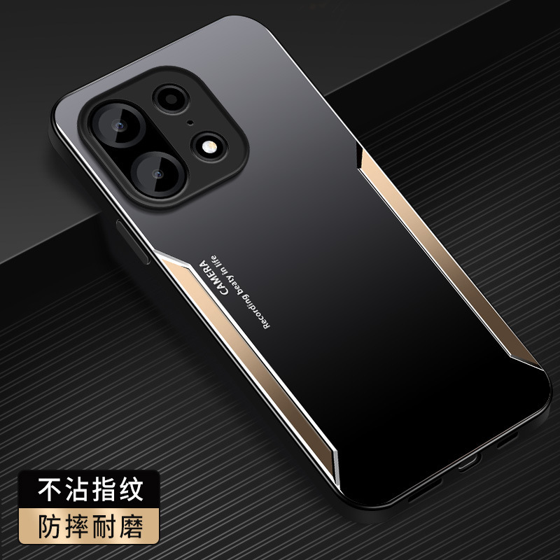 Metal Blade Suitable for Oneplus Turbo6Xpro Mobile Phone Case New Model Turbo6X Men's Matte Anti-Fall Outer Case Metal Blade Suitable for Oneplus Turbo6Xpro Mobile Phone Case New Model Turbo6X Men's Matte Anti-Fall Outer Case