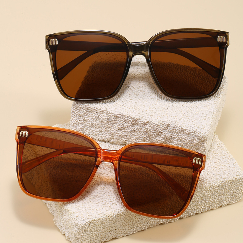 X5632 Korean Style Square Frame High-End Versatile Sunglasses Outdoor Uv Protection Round Face Styling Sunglasses Batch X5632 Korean Style Square Frame High-End Versatile Sunglasses Outdoor Uv Protection Round Face Styling Sunglasses Batch