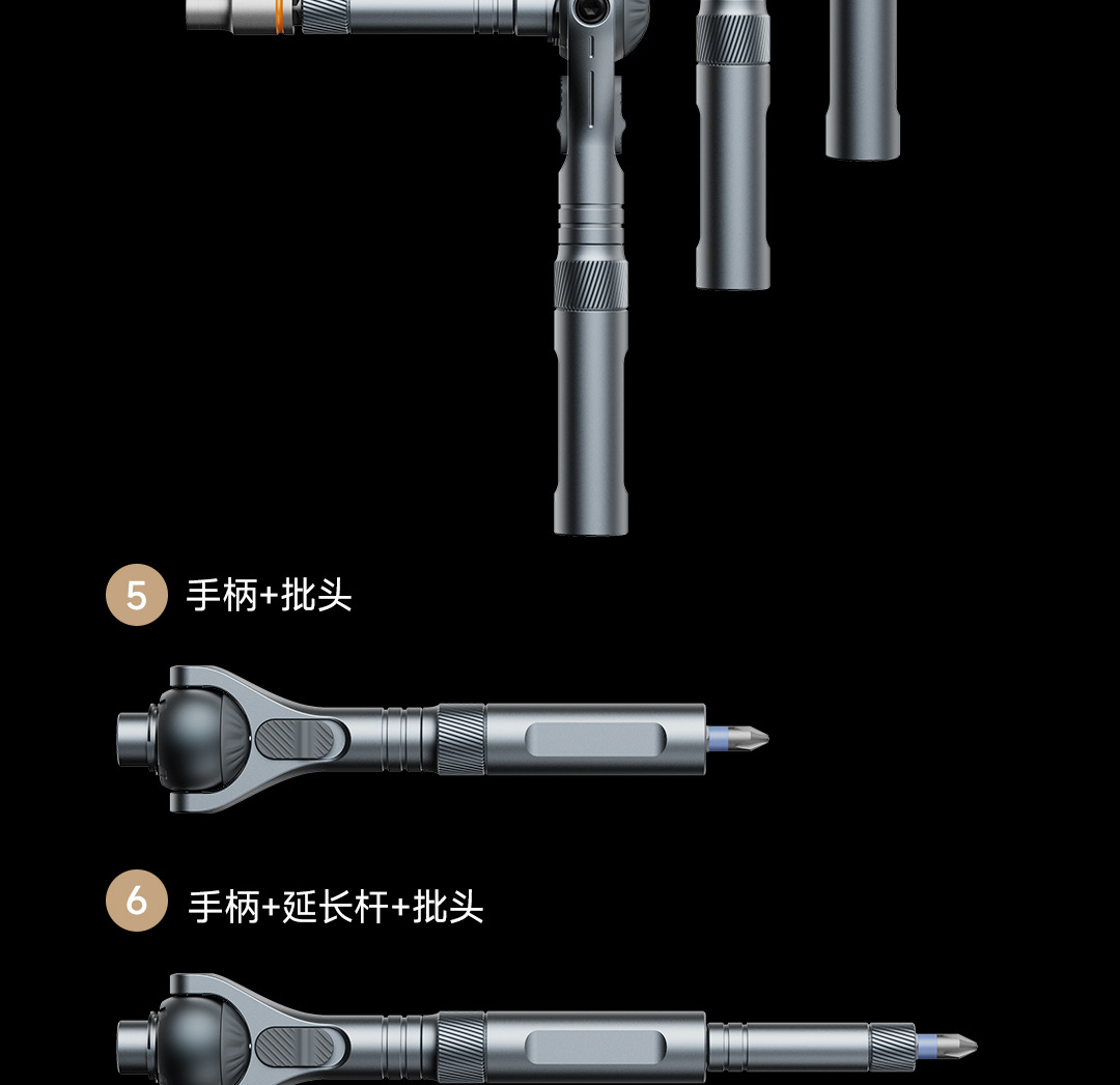 Duke DUKA welding factory new 40 in 1 ratchet screwdriver set RS2, with socket tool made from S2 material