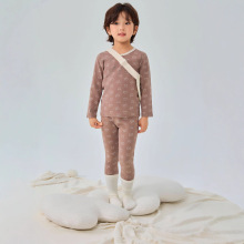 新款儿童家居服宝宝保暖套装纯棉a类婴儿秋衣秋裤男童女童睡衣套
