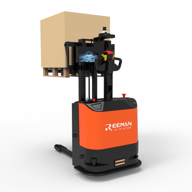 锐曼无人自主导航叉车室内外智能搬运机器人自动装卸堆高车仓库