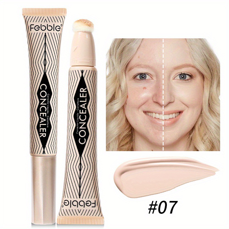 USHAS Cross-Border Hot Sale Concelador Base Liquido Durable No Adhesivo Polvo Brillante FS373B