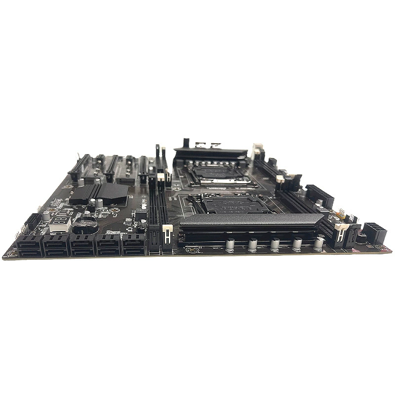 Новый материнская плата x99 двойная дорожка 2011-v3 DDR3 X8D двойная дорожка двойная сетевая карта студийный компьютер