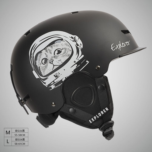 Skateboarding helmet for children, adults, men and women, snow helmet, snow cap