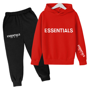 FEAR OF GOD�;�Essentials����ͯ�b�l����ǰlogo�Cӡ�ӽq�ɼ���T