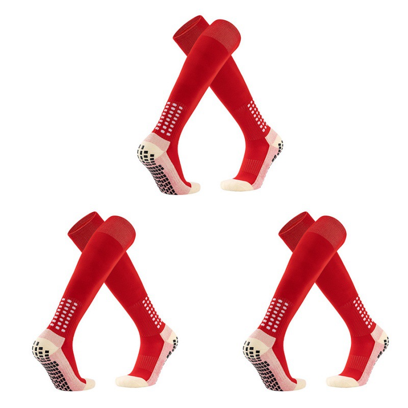 Football socks tall adult men's sports socks non-slip spot thickening stockings professional training_voghion.com