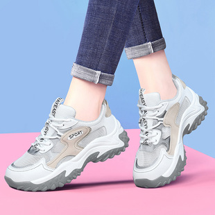 Neighbor Angel Thin Torre Shoes Women's 2025 Summer New Breathable Mesh Shoes Thick Sole Increased sneaker Ins