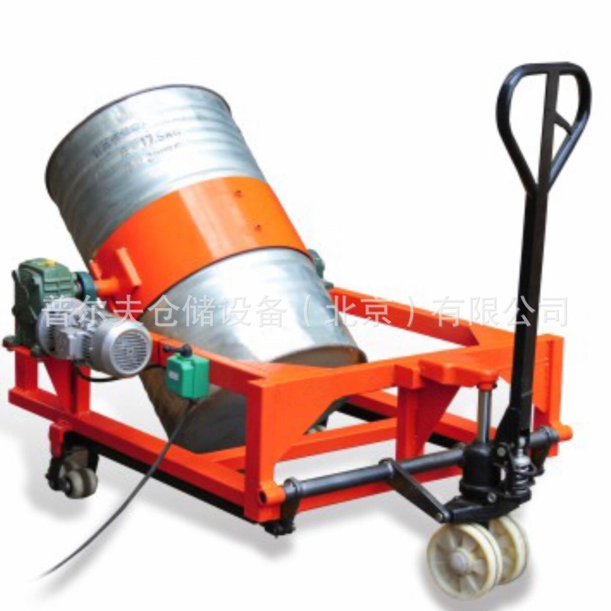Counter Tilt-To-Load Drum Tumblers Carrier Lifter Handling