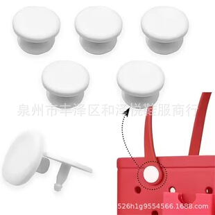 Cross-border Hot-selling Plastic Two-button EVAb Word Beach Bag Snaps Cave Bag Buckle Silicone Bag Snaps