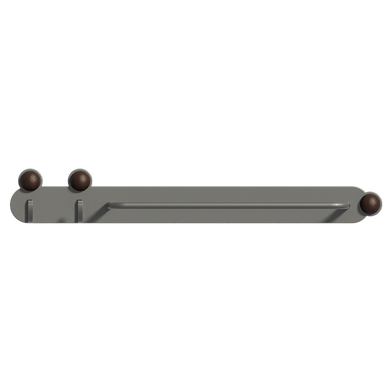Rack de toallas de aire minimalista para inodoro sin agujeros colgantes para estante de almacenamiento de inodoro colgado en la pared
