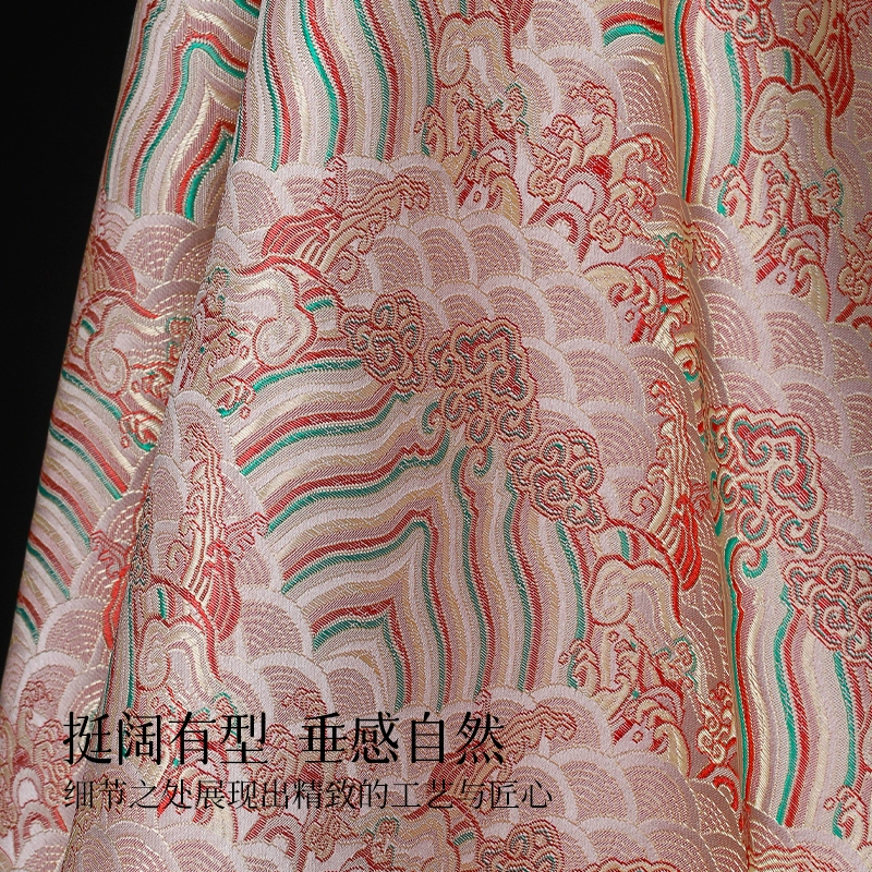 Hanfu, three dimensional cloth, cheongsam, vest, Chinese style, brocade