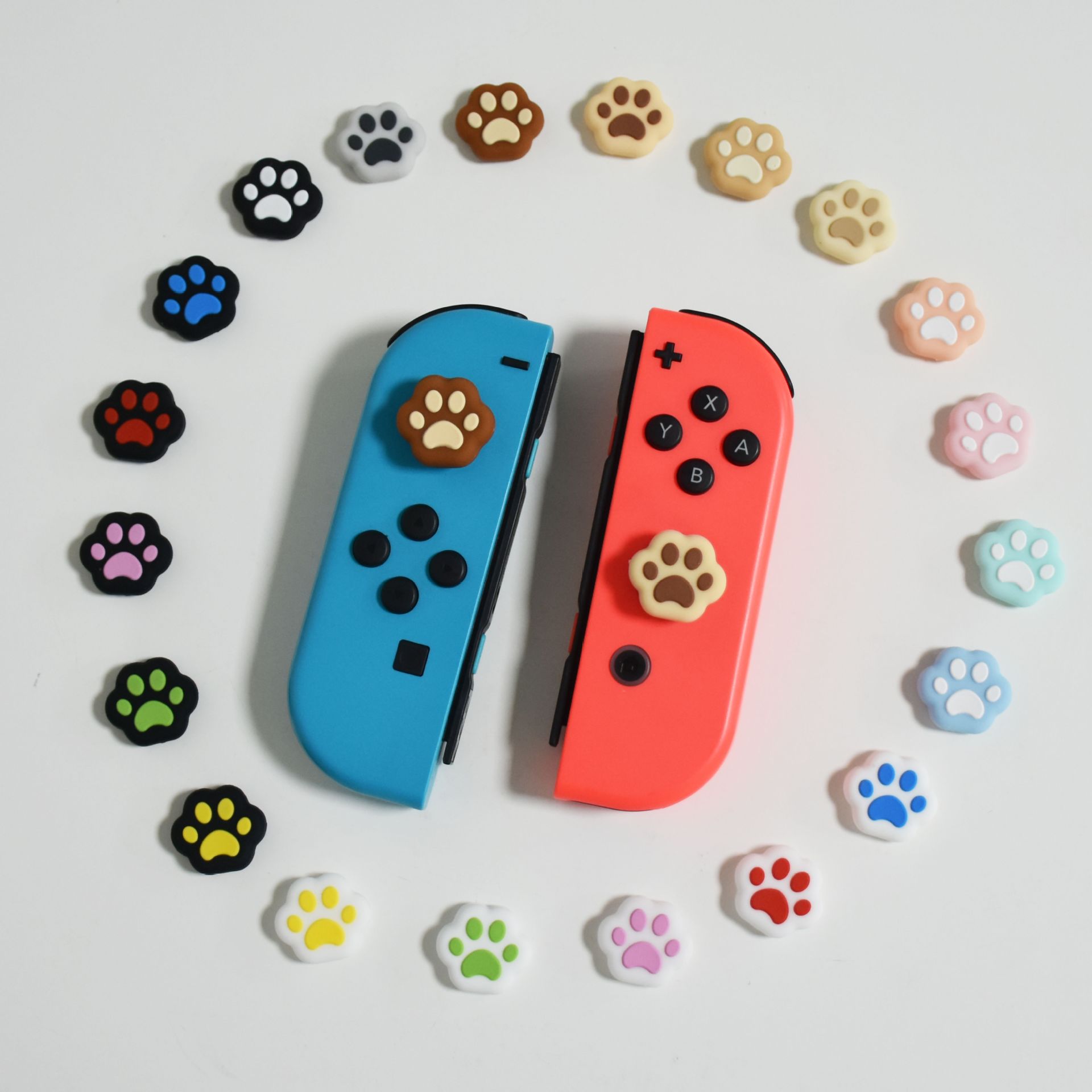 Tapa basculante interruptor Nintendo garra de gato de silicona cubierta basculante NS Lite cubierta protectora basculante tapa protectora en forma