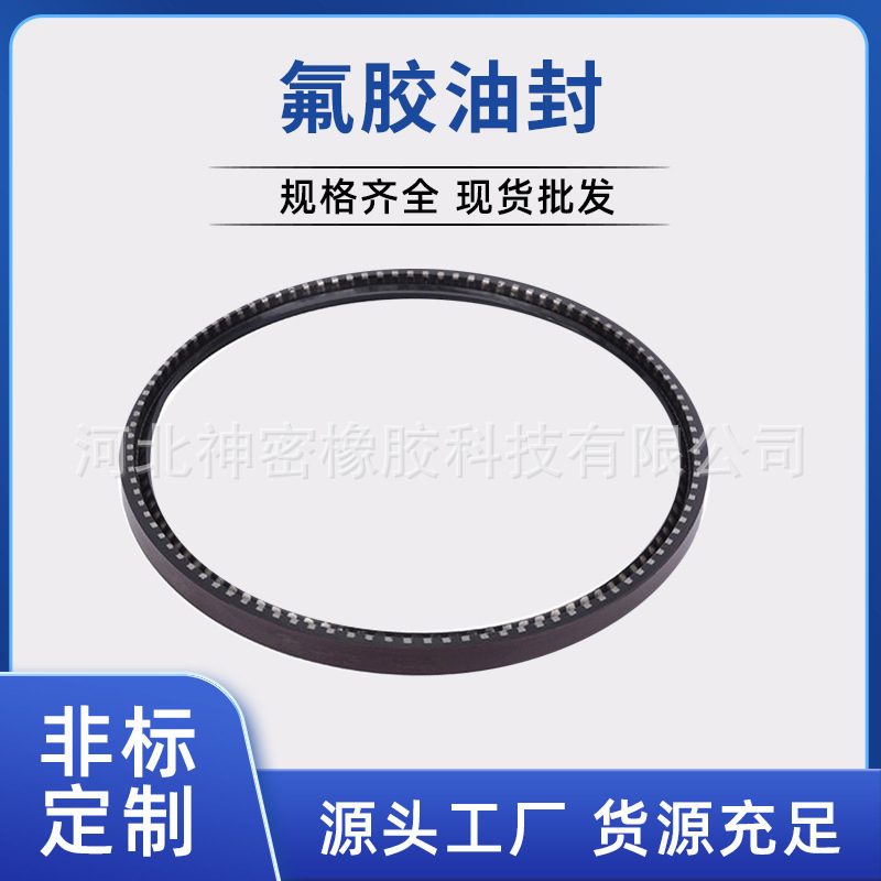 电厂磨煤机油封磨辊氟胶油封上重HP型SM8640耐高压密封圈量大价
