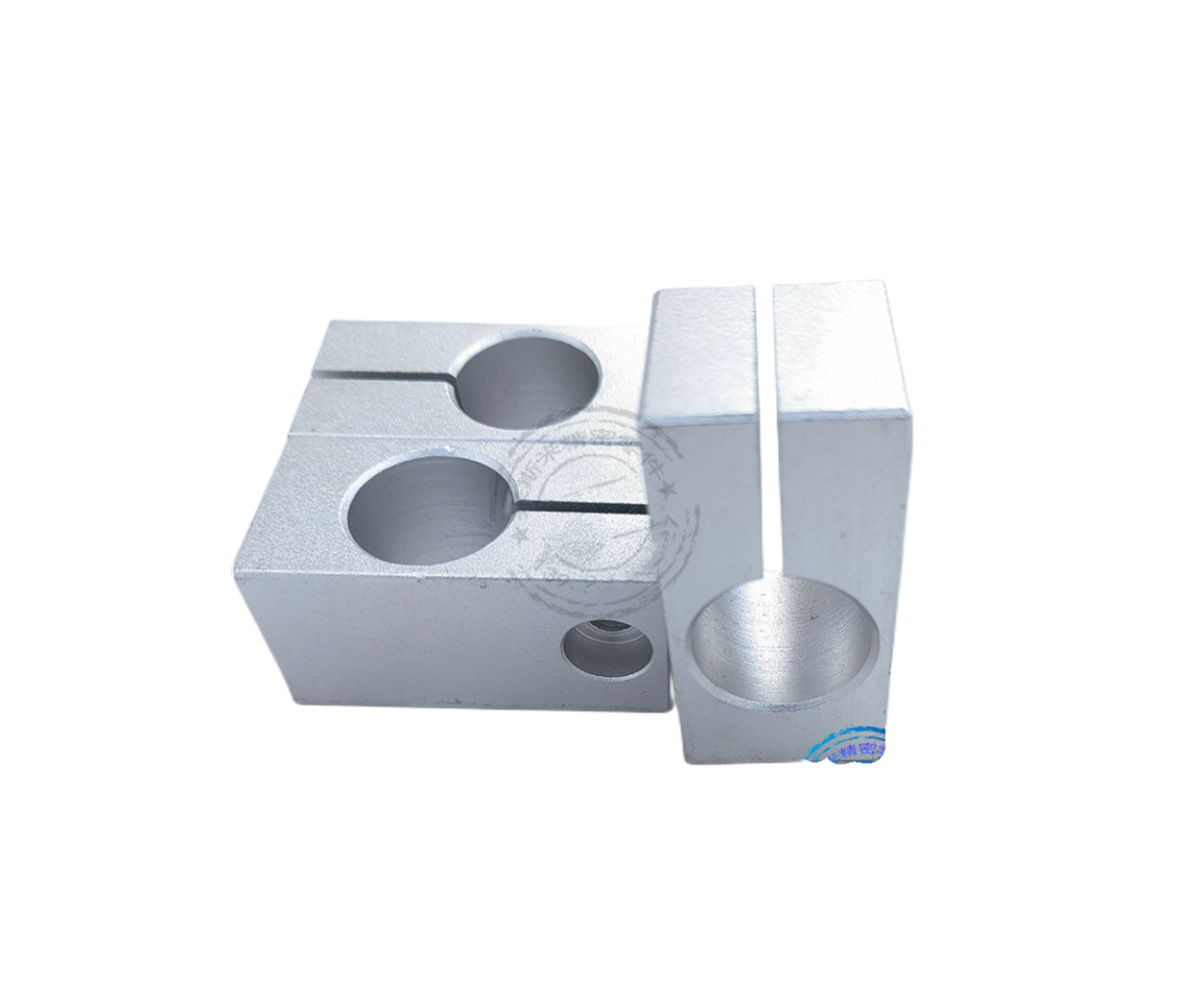 铝合金单孔固定夹单孔连接件固定件光轴夹调节夹调节座夹座孔夹